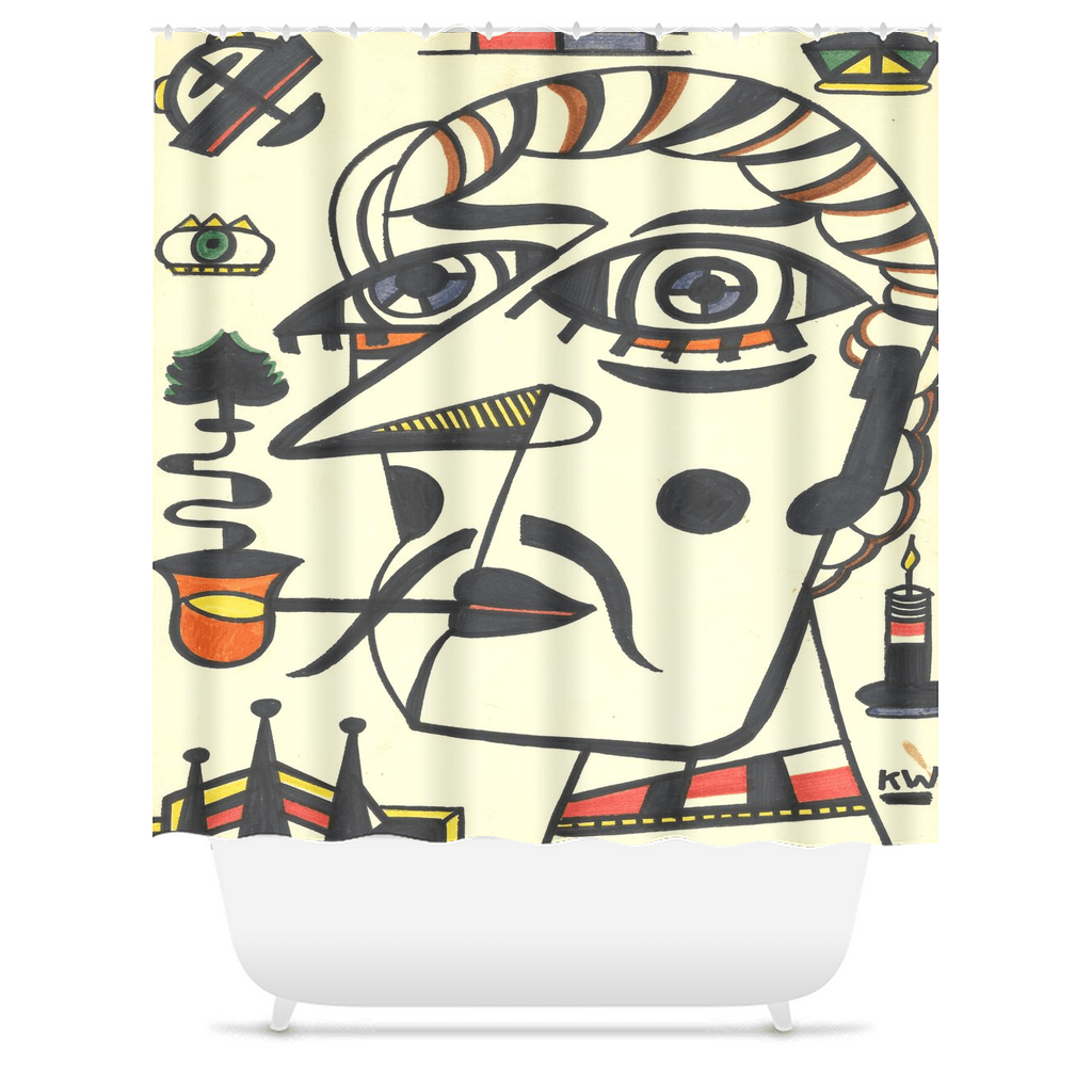 KW Bath Bliss Shower Curtain 8 - Winter Sunshine Marketplace