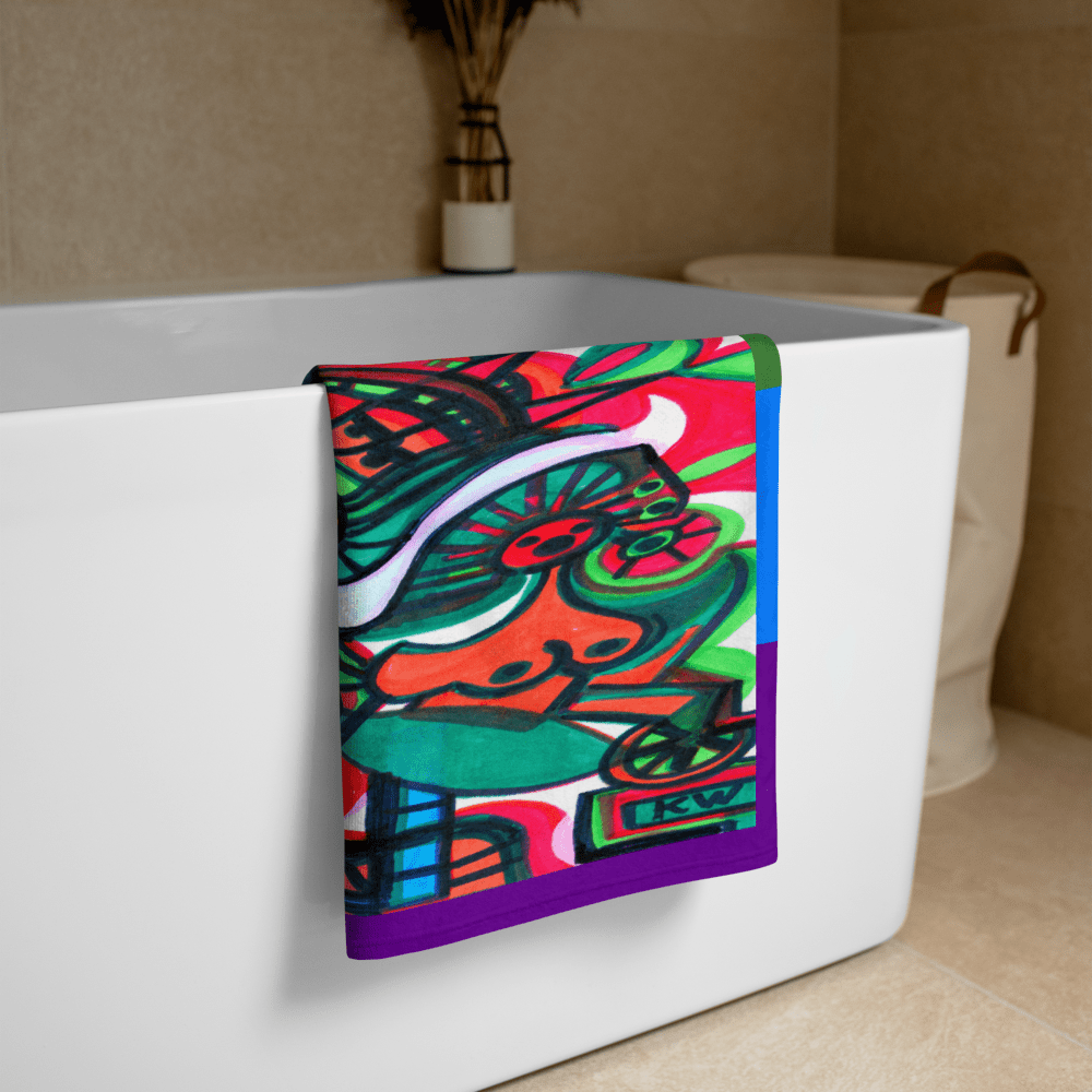KW Gallery Artist Towel 21🛁 - Winter Sunshine Marketplace