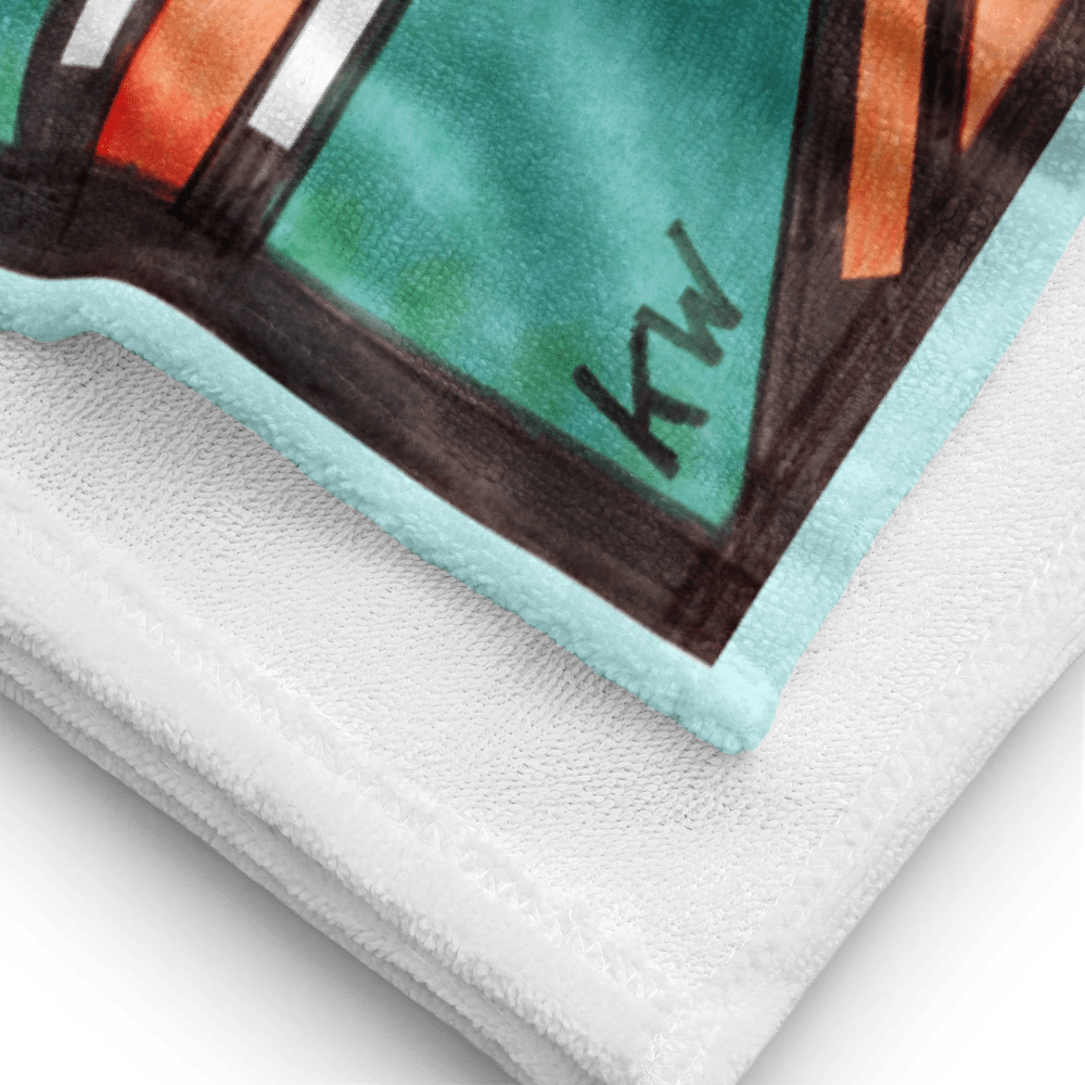 KW Gallery Artist Towel 22🛁 - Winter Sunshine Marketplace