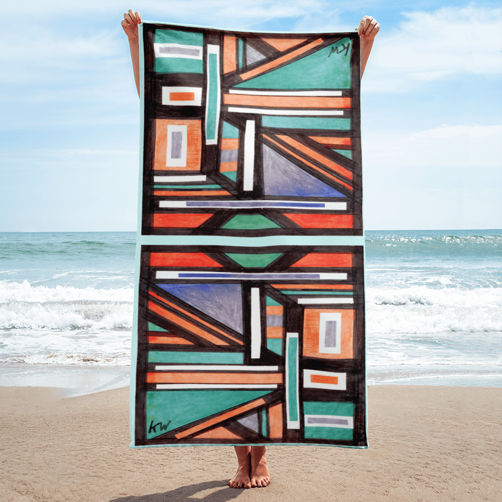KW Gallery Artist Towel 22🛁 - Winter Sunshine Marketplace