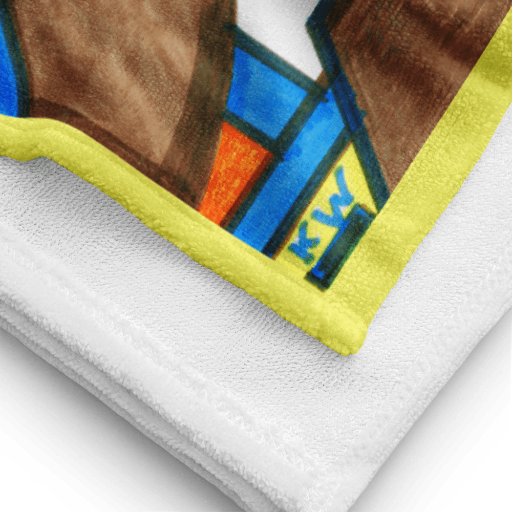 KW Gallery Artist Towel 23🛁 - Winter Sunshine Marketplace