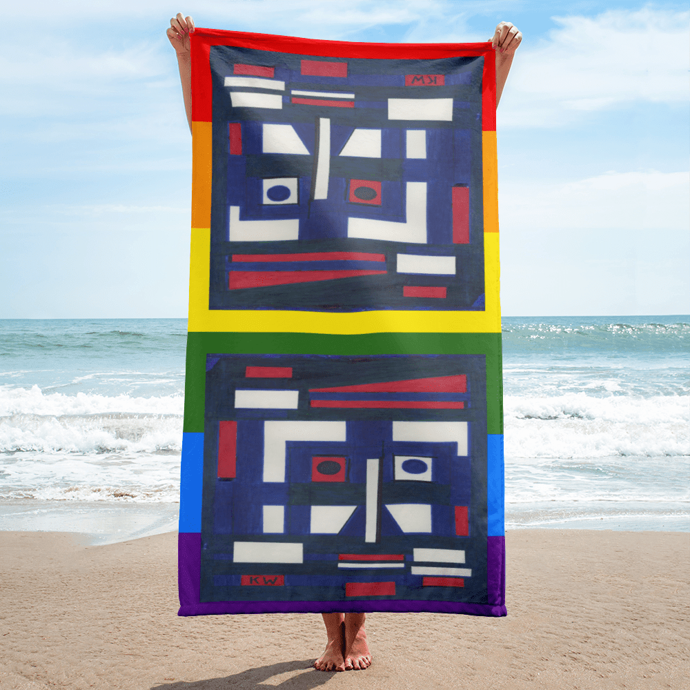 KW Gallery Artist Towel 27🛁 - Winter Sunshine Marketplace