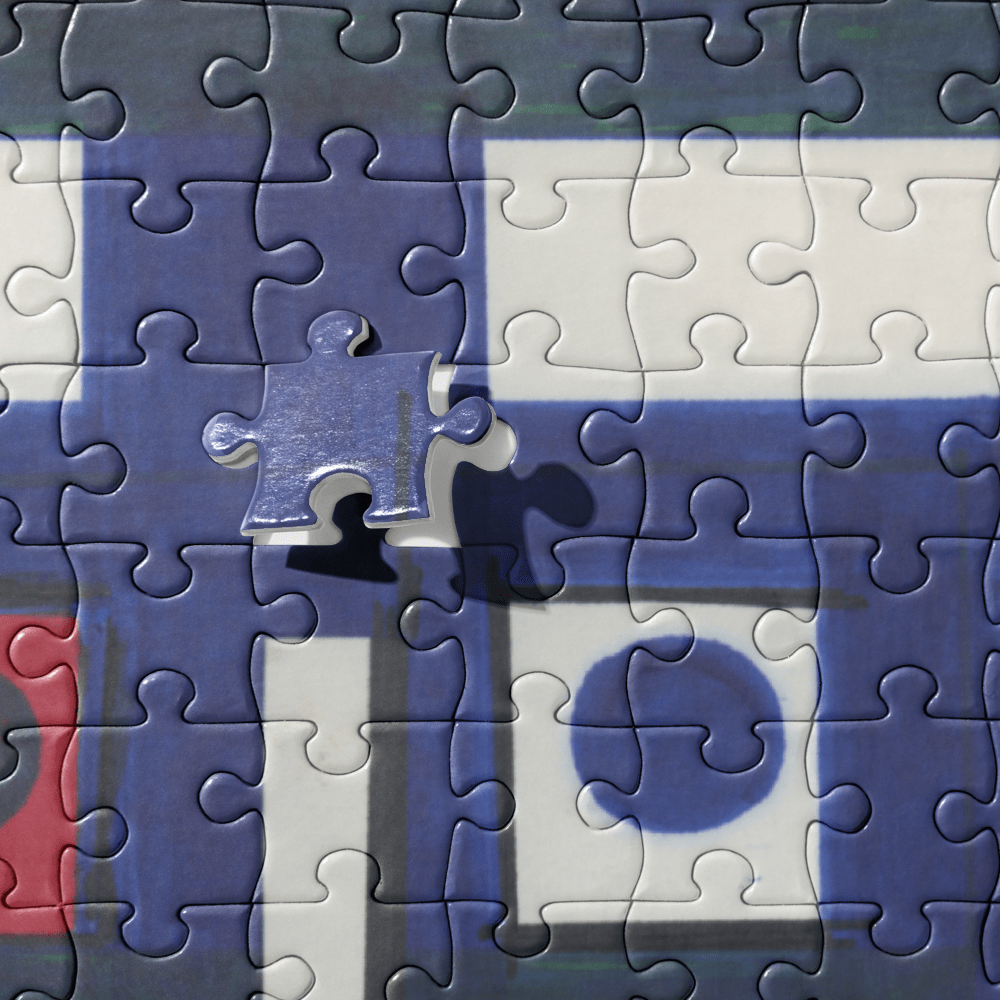 KW Gallery Artistic Puzzle 27 - Winter Sunshine Marketplace