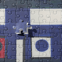 KW Gallery Artistic Puzzle 27 - Winter Sunshine Marketplace