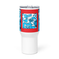 KW Gallery Brushstroke Travel Mug 29 - Winter Sunshine Marketplace
