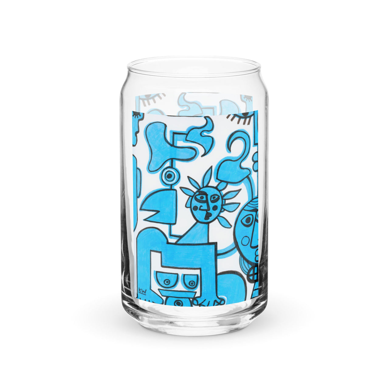 KW Gallery Craft Can Shaped Glass 29 – Elevate Your Beverage Experience! - Winter Sunshine Marketplace