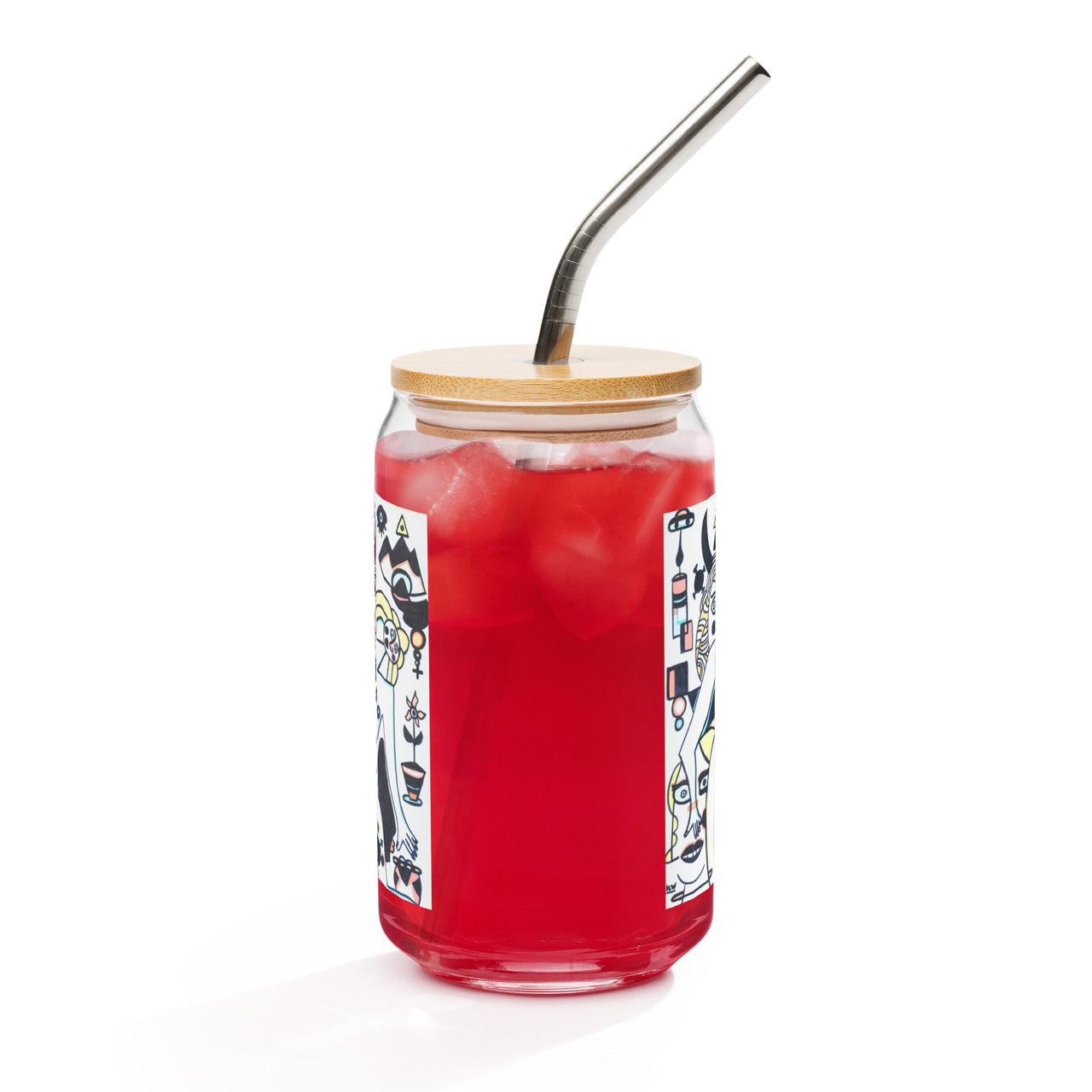 KW Gallery Craft Can Shaped Glass 41 – Elevate Your Beverage Experience! - Winter Sunshine Marketplace