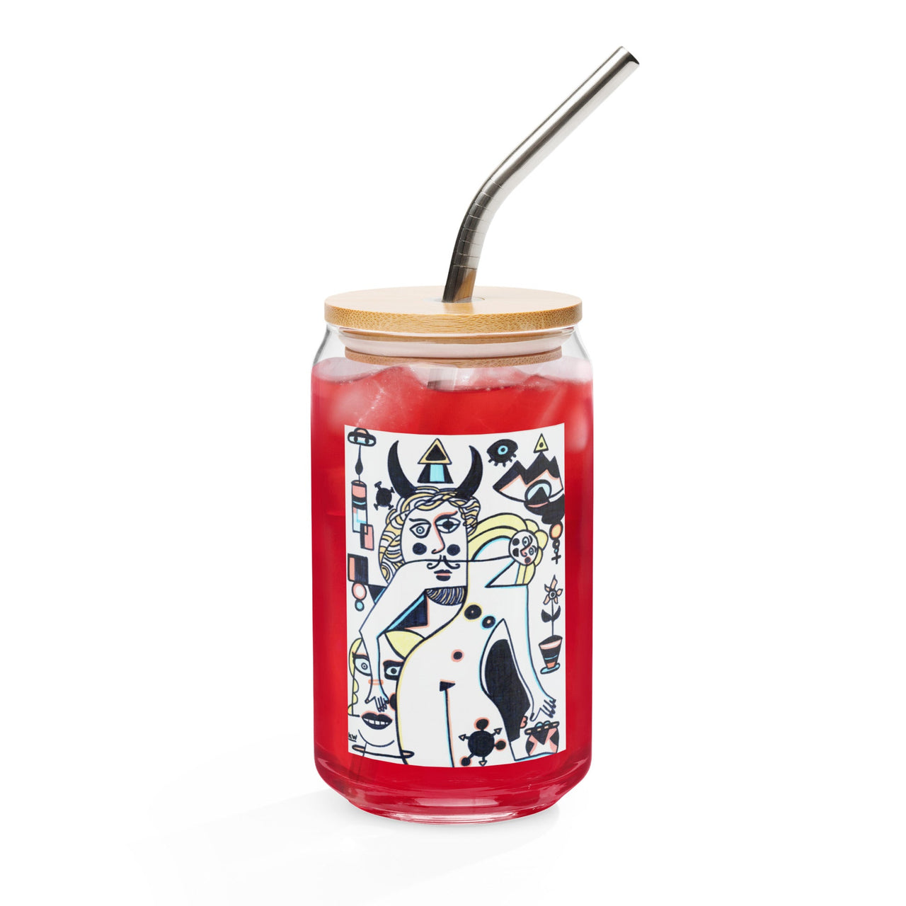 KW Gallery Craft Can Shaped Glass 41 – Elevate Your Beverage Experience! - Winter Sunshine Marketplace