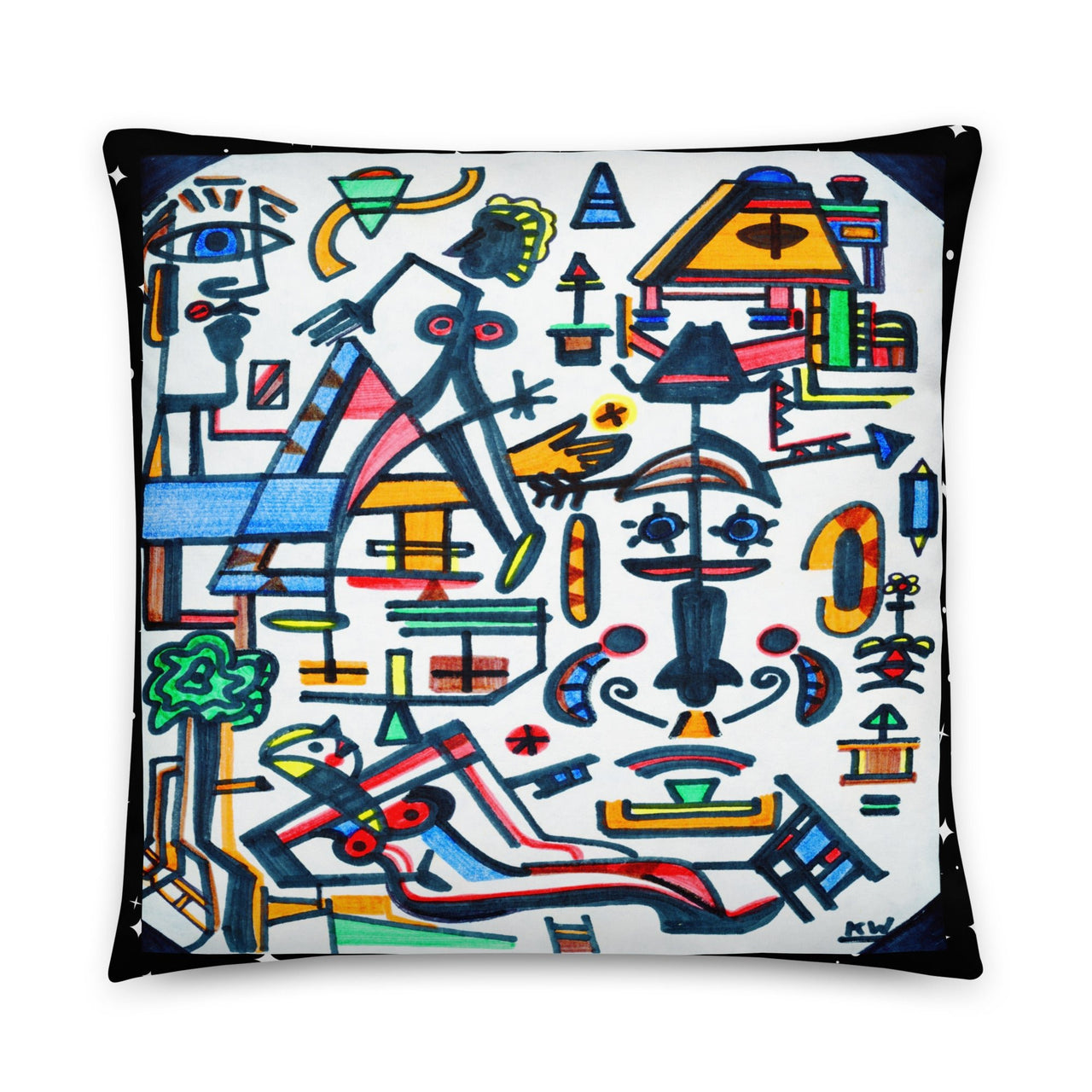 KW Gallery Dream Scape Pillow 26 (2 - Sided) - Winter Sunshine Marketplace