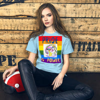KW Gallery Wearable Art Tee 🏳️🌈 “Pride is Power” Pride Edition Tee - Winter Sunshine Marketplace