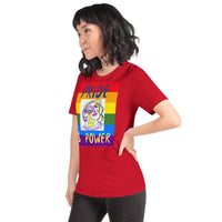 KW Gallery Wearable Art Tee 🏳️🌈 “Pride is Power” Pride Edition Tee - Winter Sunshine Marketplace