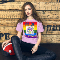 KW Gallery Wearable Art Tee 🏳️🌈 “Pride is Power” Pride Edition Tee - Winter Sunshine Marketplace