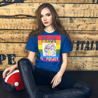 KW Gallery Wearable Art Tee 🏳️🌈 “Pride is Power” Pride Edition Tee - Winter Sunshine Marketplace