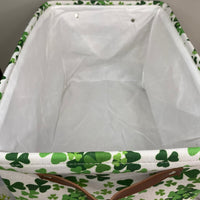 Pop Up Canvas Basket - St. Patrickβs Day #2 - Winter Sunshine Marketplace