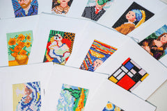 12PCS Mini Postcards Diamond Painting - Winter Sunshine Marketplace