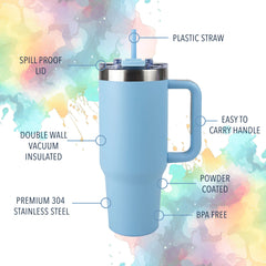 40oz BIG SWIG TUMBLER - PASTEL COLLECTION - Winter Sunshine Marketplace