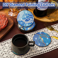 8Pcs Coasters Diamond Painting - Winter Sunshine Marketplace