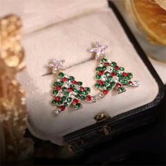 Christmas Tree Earrings