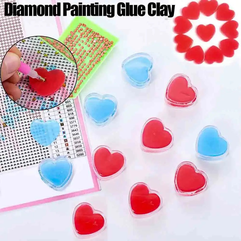 Heart-Shape Diamond Painting Glue