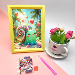 Cartoon Cute Snail Diamond Paintings