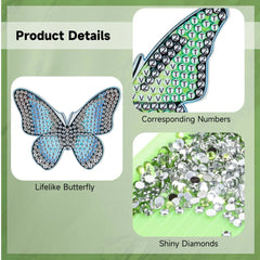 8Pcs Butterfly  Diamond Painting