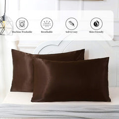 Beauty Sleep Satin Pillowcases 2/Pack