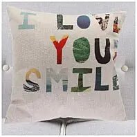 ABC Of Love Cushion Covers - Winter Sunshine Marketplace