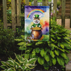 Akita St Patrick's Day Garden Flag - Winter Sunshine Marketplace