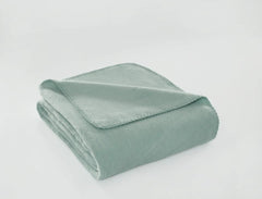 Aksu Brighton Collection Cotton TV Blanket, Mint - Winter Sunshine Marketplace