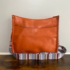 Aubree Crossbody Purse - Orange Camel - Winter Sunshine Marketplace