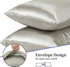 Beauty Sleep Satin Pillowcases 2/Pack - Winter Sunshine Marketplace