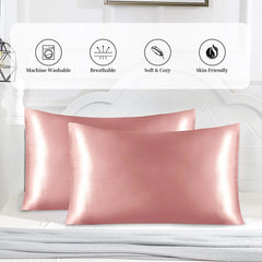 Beauty Sleep Satin Pillowcases 2/Pack - Winter Sunshine Marketplace