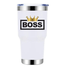 Boss Crown 30oz Insulated Tumbler - Winter Sunshine Marketplace