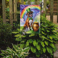 Boxer St Patrick's Day Garden Flag - Winter Sunshine Marketplace