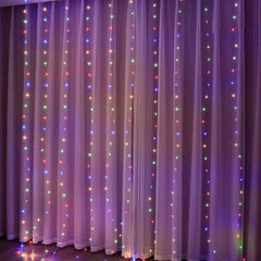 Christmas Curtain Lights - Winter Sunshine Marketplace