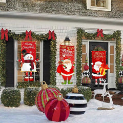 Christmas Door Banner - Winter Sunshine Marketplace