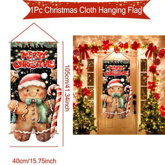 Christmas Door Banner - Winter Sunshine Marketplace