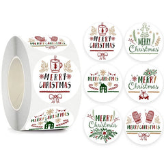 Christmas Gift Seal Sticker - Winter Sunshine Marketplace