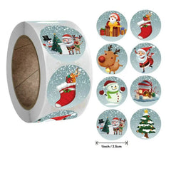 Christmas Gift Seal Sticker - Winter Sunshine Marketplace