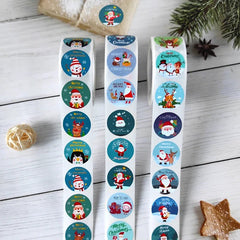 Christmas Gift Seal Sticker - Winter Sunshine Marketplace