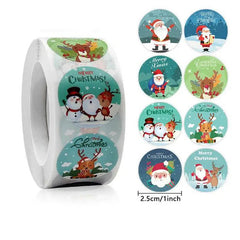 Christmas Gift Seal Sticker - Winter Sunshine Marketplace