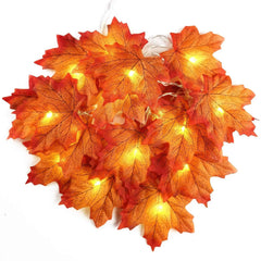 Christmas Maple Leaf with LED Light - Winter Sunshine Marketplace