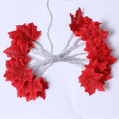 Christmas Maple Leaf with LED Light - Winter Sunshine Marketplace