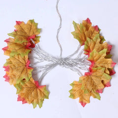 Christmas Maple Leaf with LED Light - Winter Sunshine Marketplace