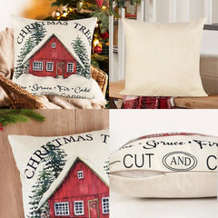 Christmas Pillow Cover - Winter Sunshine Marketplace