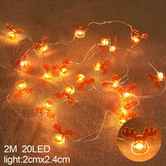 Christmas Santa String Light - Winter Sunshine Marketplace