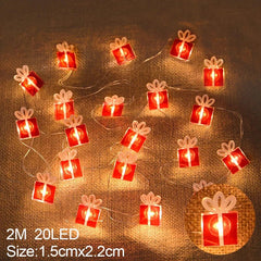 Christmas Santa String Light - Winter Sunshine Marketplace