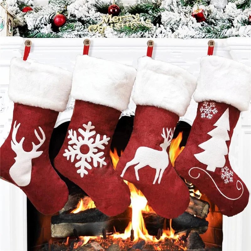 Christmas Stockings Socks - Winter Sunshine Marketplace