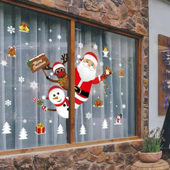 Christmas Window Sticker Decor - Winter Sunshine Marketplace