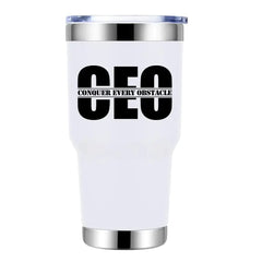 Conquer Every Obstacle CEO 30oz Insulated Tumbler - Winter Sunshine Marketplace